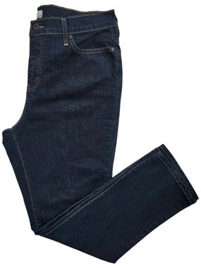 Levi’s 512 Perfectly Slimming Straight Leg Jeans Dark Wash - Size 31